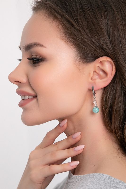 AMIKA EARRINGS (MINT) R