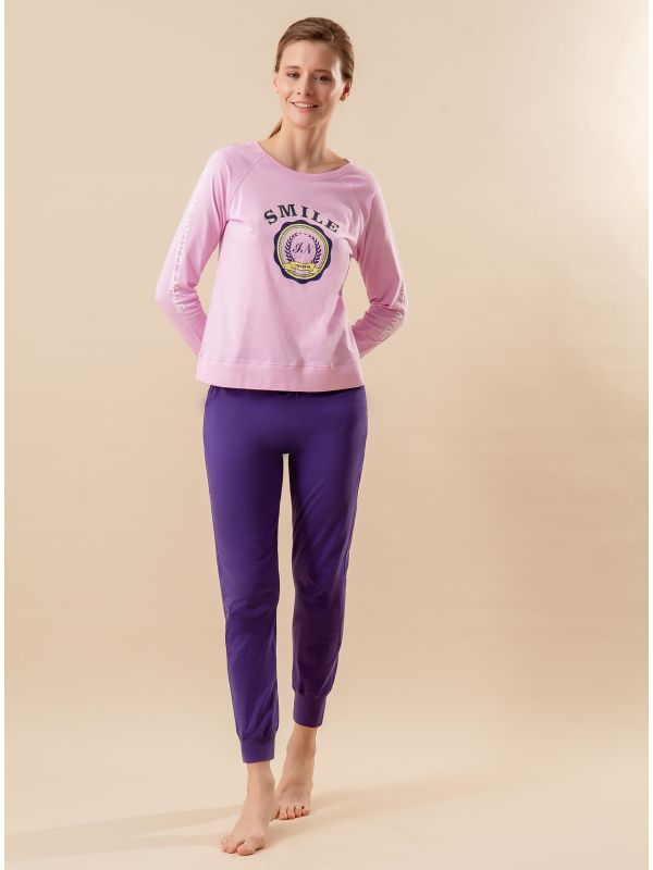 Women's pajamas (long sleeves+pants)