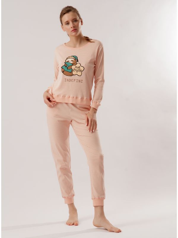 Women's pajamas (long sleeves+pants)