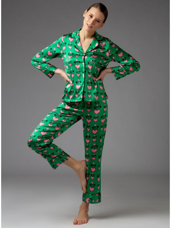 Women's pajamas (long sleeves+pants)