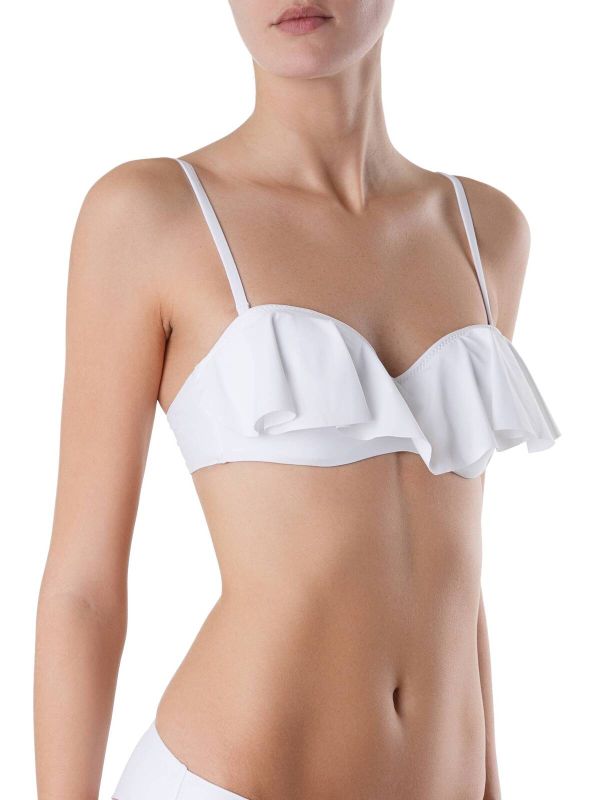 Women's swimming bra ESLI Balconette bodice with flounces MILLY