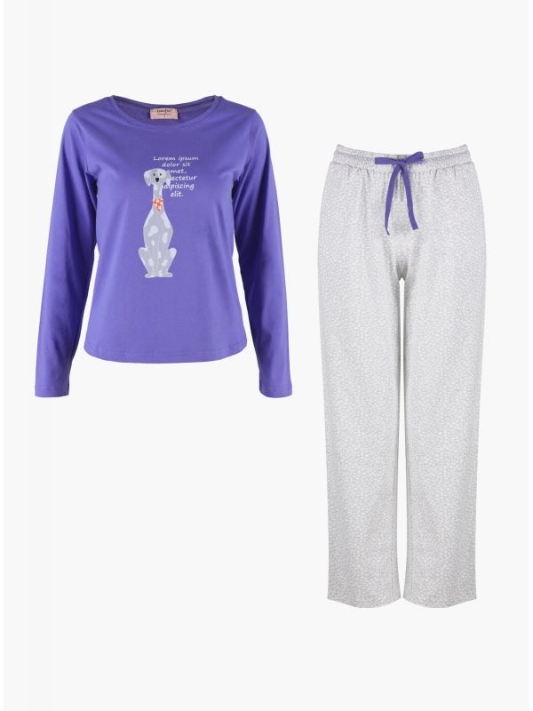 Women's pajamas (long sleeves+pants)