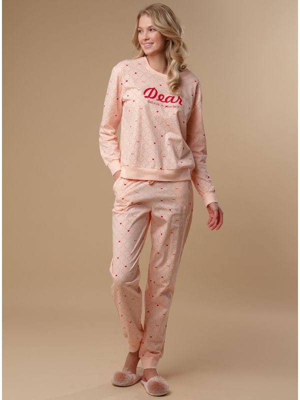 Women's pajamas (long sleeves+pants)