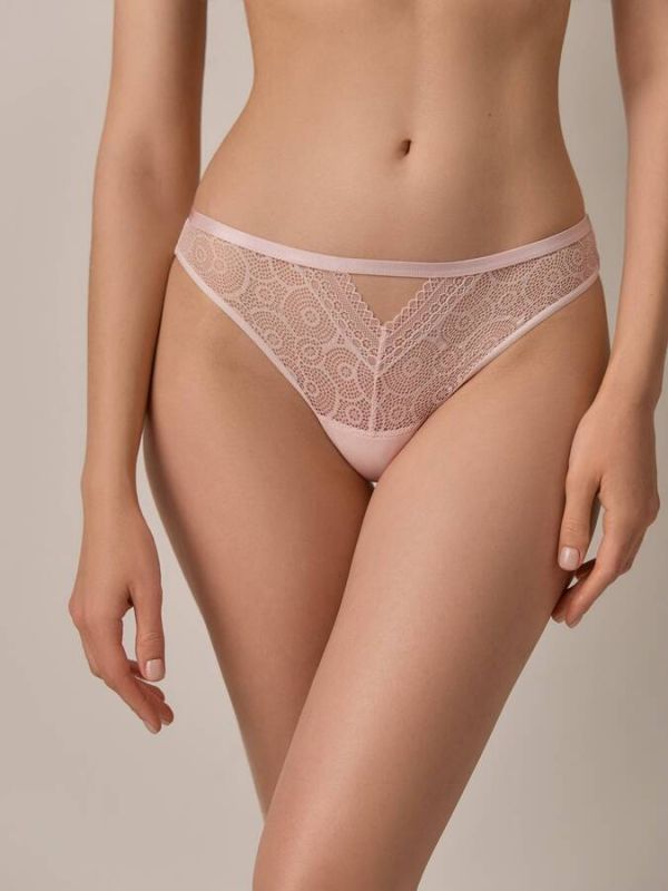 Briefs CONTE LACE TWIST LBR 1990 Brazilian briefs made of lace with a figured neckline