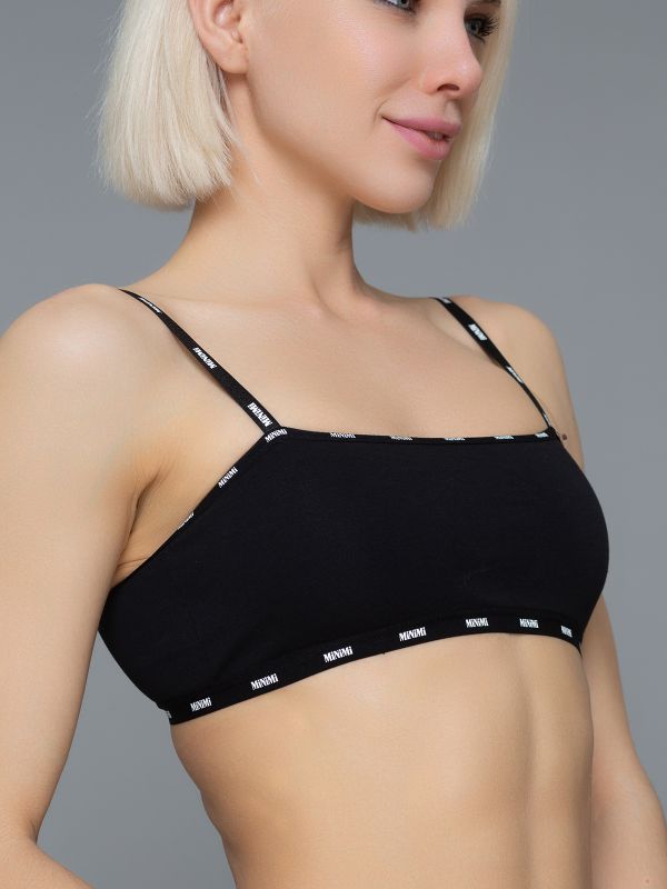 Top MS 122 bandeau top with thin straps