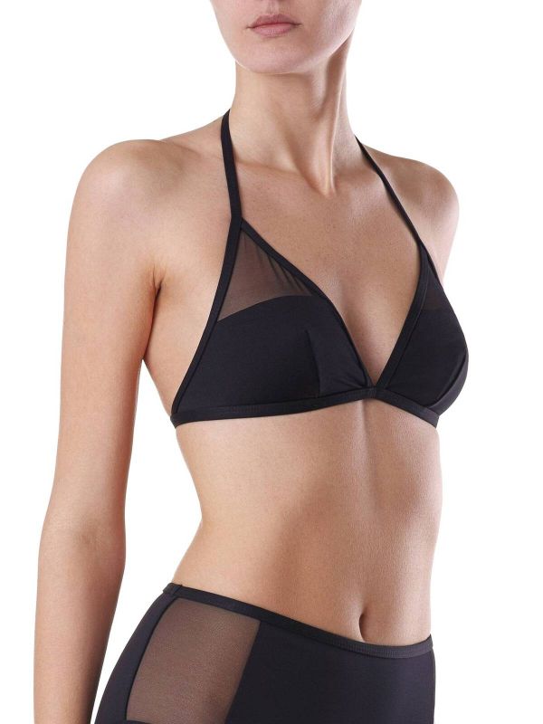 Women's swimming bra CONTE Bodice with soft triangular cups GILI