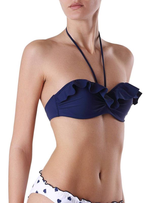 Women's swimming bra CONTE MARGARITA Balconette bra with push-up effect