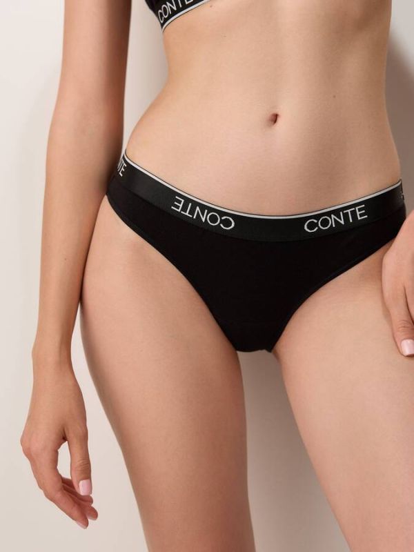 Briefs CONTE BLACK&WHITE LB 2247 Briefs for women